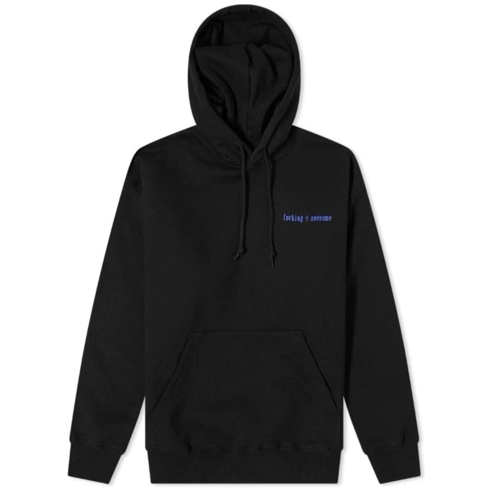 New FA F*cking Awesome Heavy Metal Hoodie - Size L Black 2021